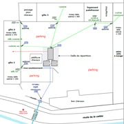 Plan et préconisations d'aménagement d'un assainissement individuel suite à l'étude de sol